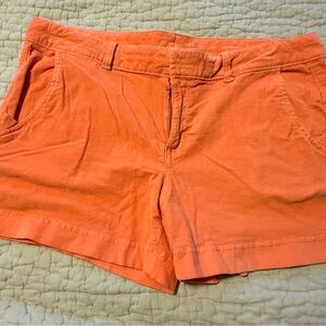 Athleta Vibrant Orange Women's Cargo Shorts